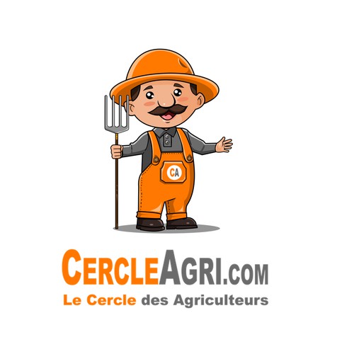 Mascot for an agricultural sales site