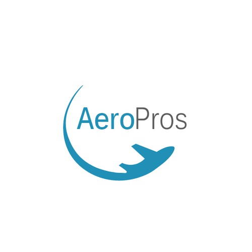 Create a capturing logo for AeroPros Staffing