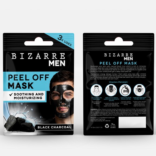 Bizarre Men - Peel off mask