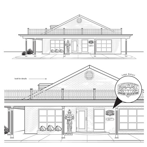 Drawing of Building