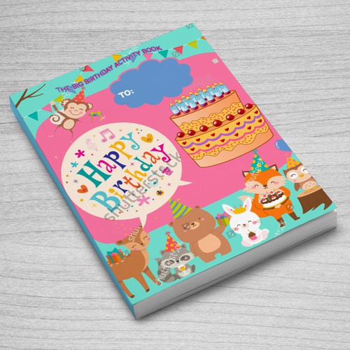 Kids book cover, fun project