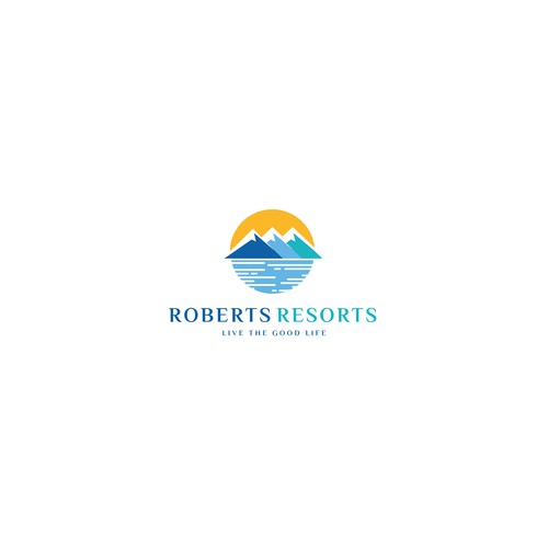 logo concept for resorts
