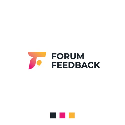 Clean logo for Forum Feedback