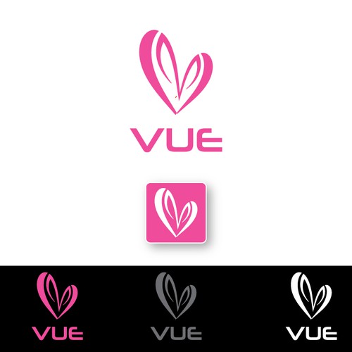 Design a fashionable icon for a Style and Fashion Shopping App, Vue