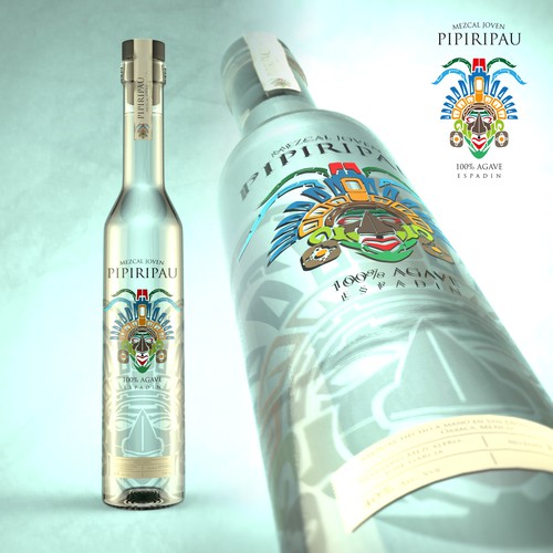 Mezcal label design
