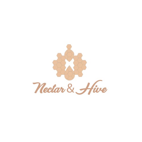 Nectar & Hive logo design