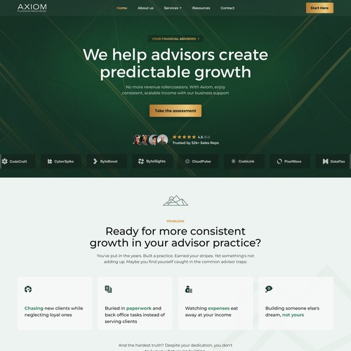 Collaborative B2B Website Redesign