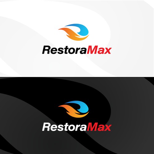 Restoramax logo design