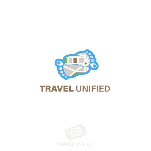 Travel Unfied Logo design