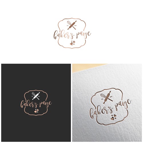 Baker's Paige needs a trendy and enticing logo. 