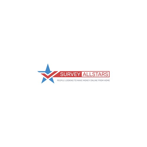 Survey AllStars logo design