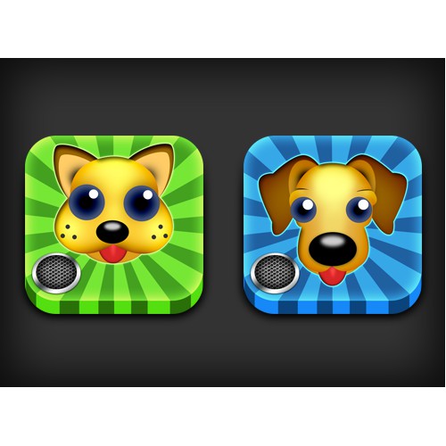 Fun icon for iPhone entertainment app - Singing Cats