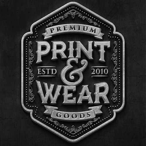 Bold Logo for Print And Wear