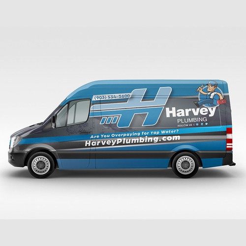 Van Wrap for Harvey Plumbing