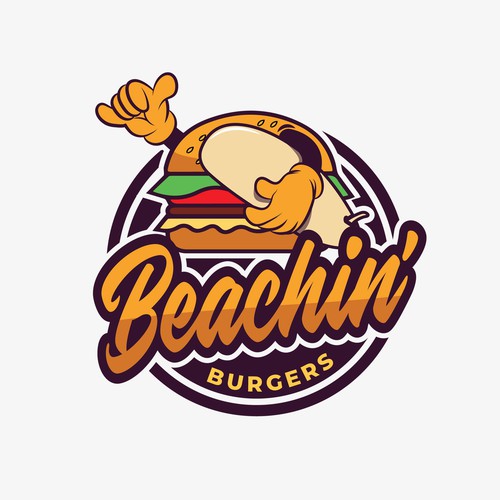 Beachin' Burgers Logo
