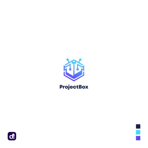  Branding for a little Belgian Star-Up called ProjectBox