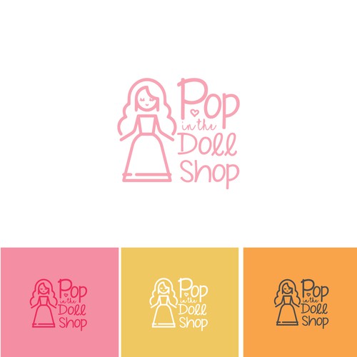 Logo concept for Doll shop