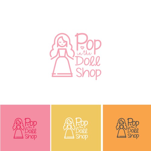 Logo concept for Doll shop