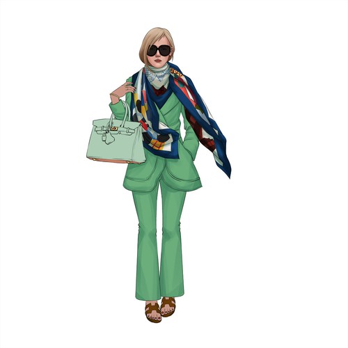 Fashion Woman Illustration