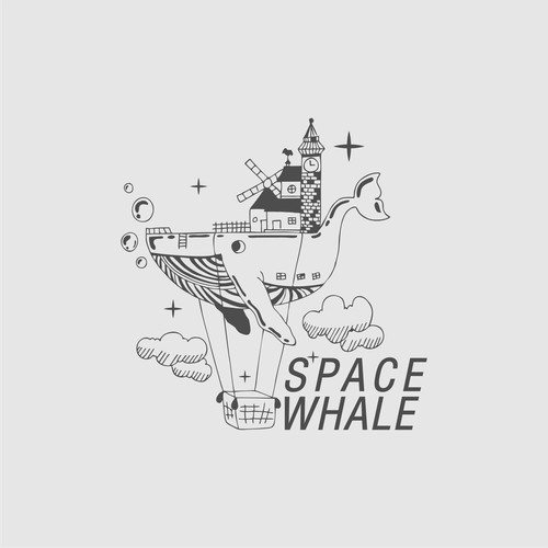Logo for game company Spacewhale