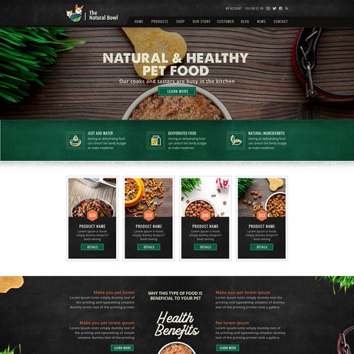 Great website for Pet Foods