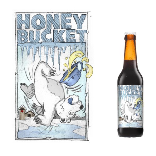 Beerlabel for alaska brewery