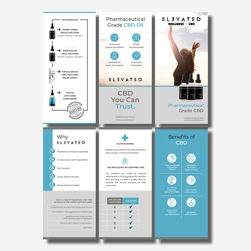 Pharmaceutical Trifold Brochure