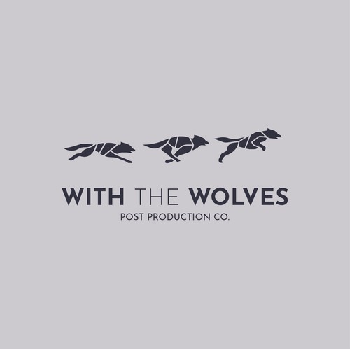 I created this logo for the company "With The Wolves". It turned out like this during an awesome design process.