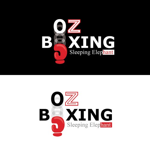 "OZ BOXING "logo