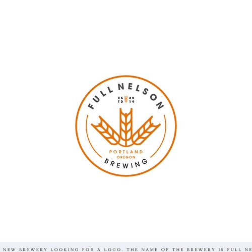 Brewing company logo 