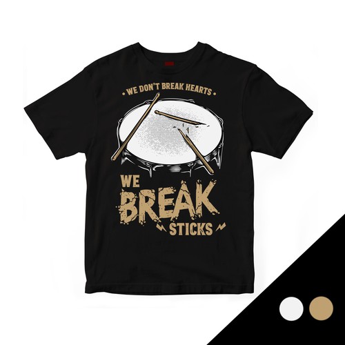 We break sticks