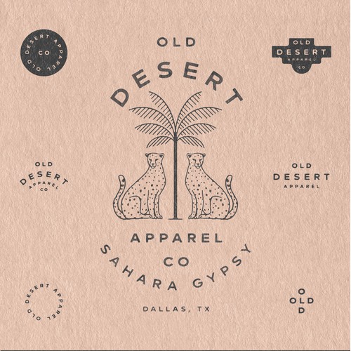 Old Desert Apparel Co. Branding