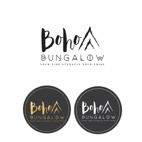 Boho Bungalow your vibe attracts your tribe