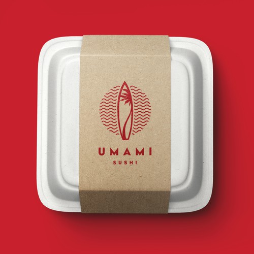 Logo for a sushi restaurant