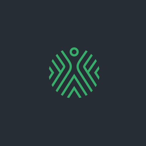 Minimalist logo concept for VITRUVION