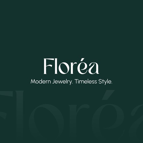 Florea — Modern Jewelry Logo Design ✨