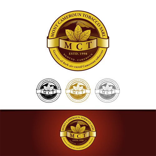 Classy Logo Design For Mont Cameroun Tobacco