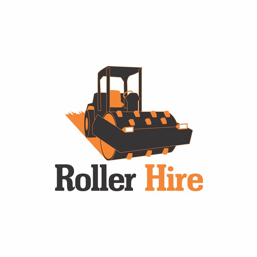 Logo concept for Roller Hire