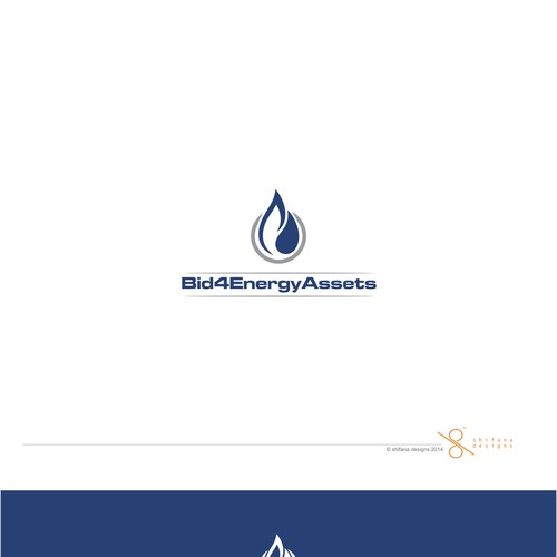 Design a descriptive logo for an online energy assets auction house