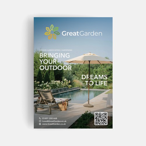 Magazine Ads Design for Great Garden