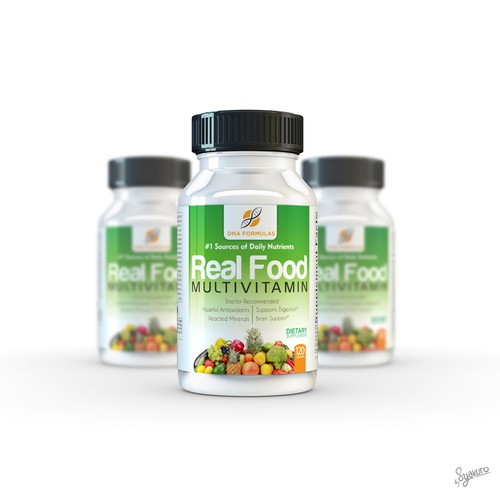 Guaranteed Winner! - Looking for Elegant & Simple Vitamin & Supplement Design