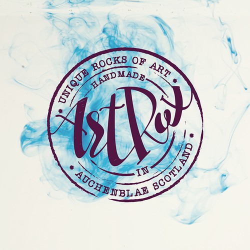 Vintage stamp logo for artisan