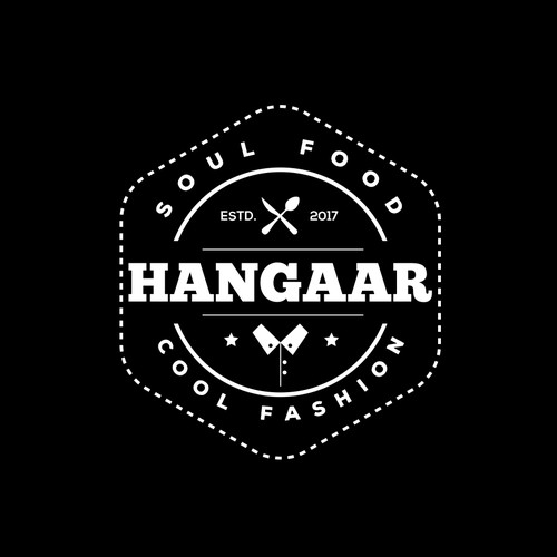 Logo for a Clothing and Healthy food Brand "Hangaar"