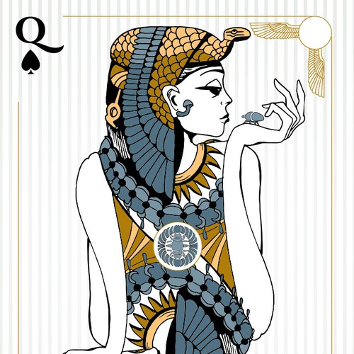 Playing cards illustration 