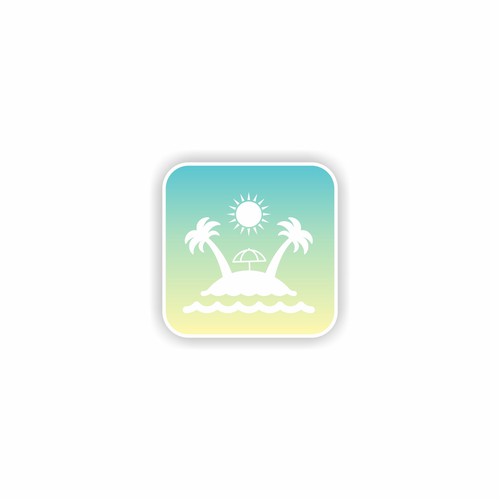 minimalist concept for apps for holiday