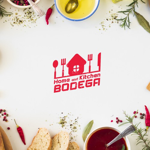 bold logo for home & kitchen bodega