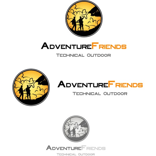 logo for Adventure Friends