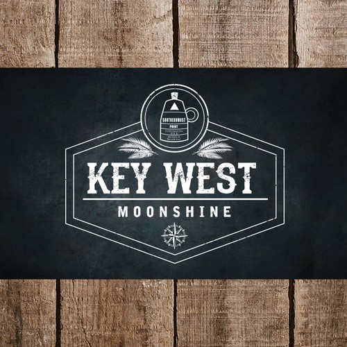 Logo for New Mooshine Restaurant/Bar in Key West Florida