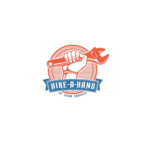 Hire-A-Hand Logo Concept