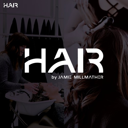 Custom Wordmark logo design for Hair Stylist